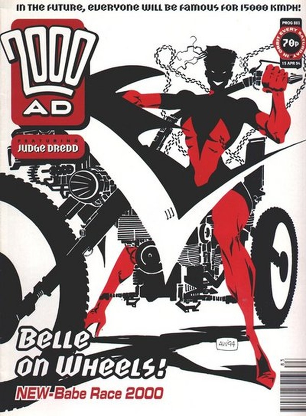 2000 AD #883 cover