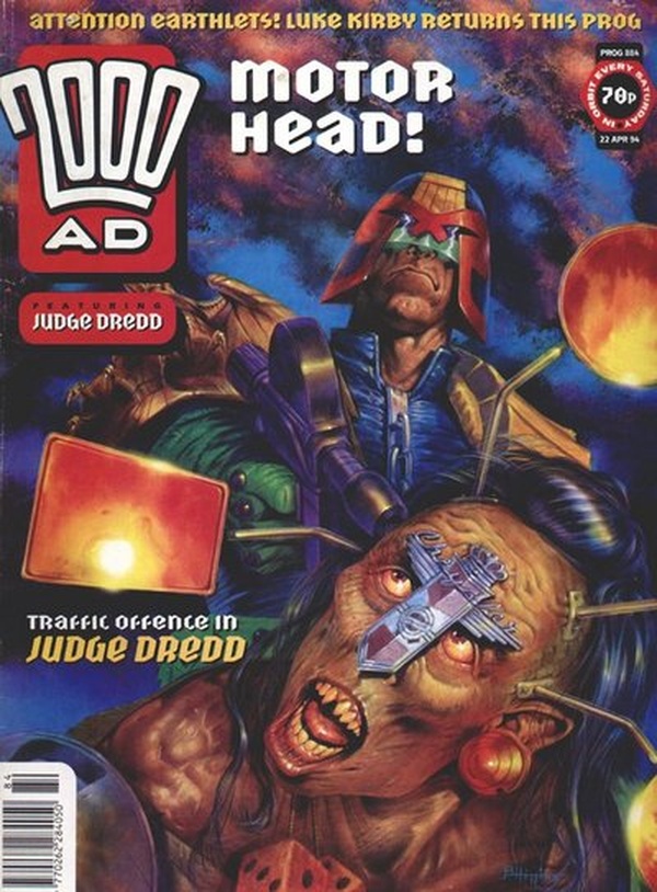 2000 AD #884 cover