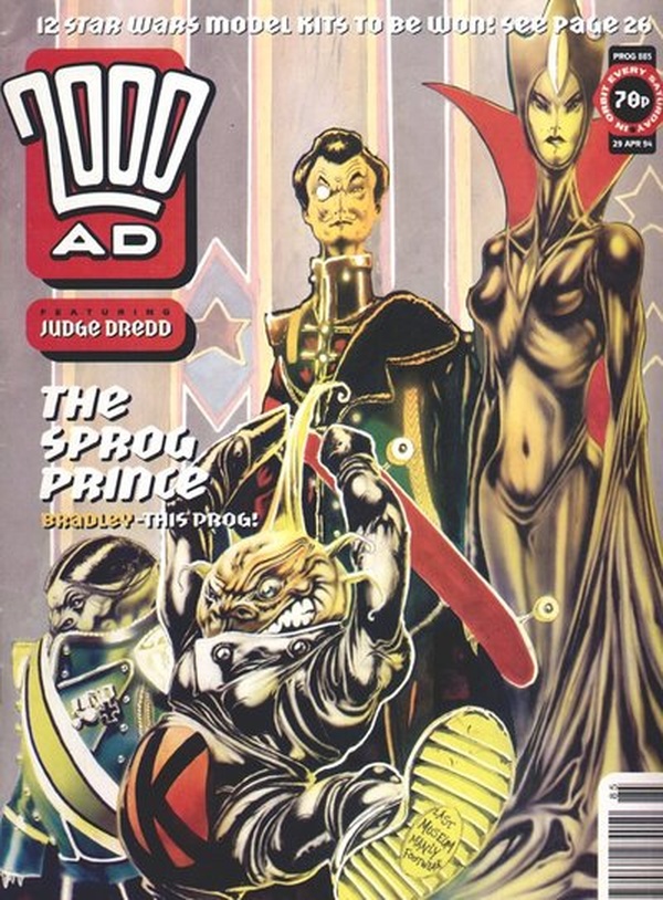 2000 AD #885 cover
