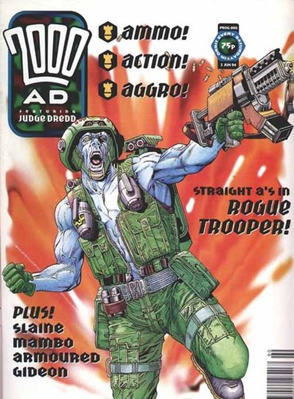 2000 AD #890 cover