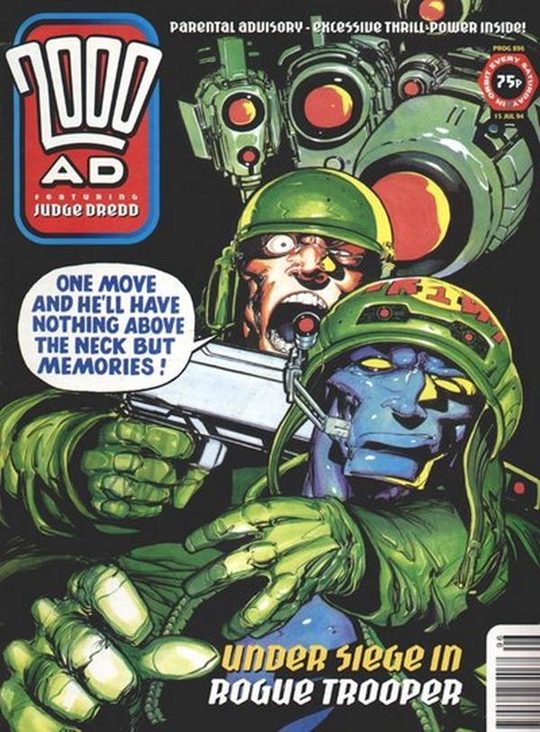 2000 AD #896 cover