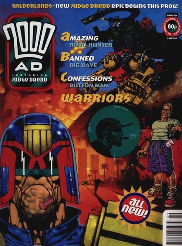 2000 AD #904 cover