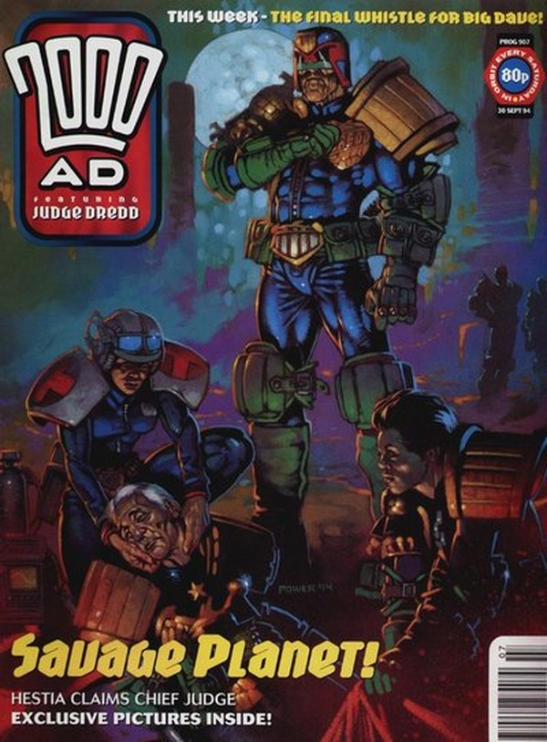 2000 AD #907 cover