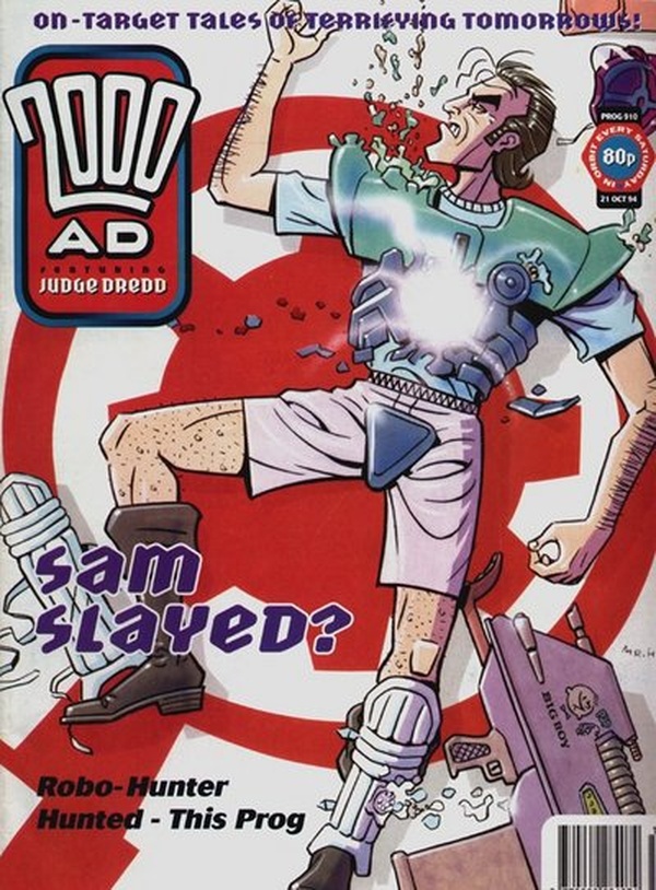 2000 AD #910 cover