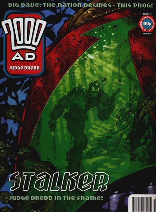 2000 AD #911 cover