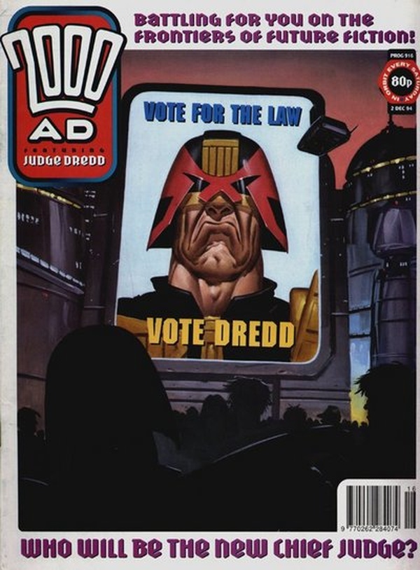 2000 AD #916 cover