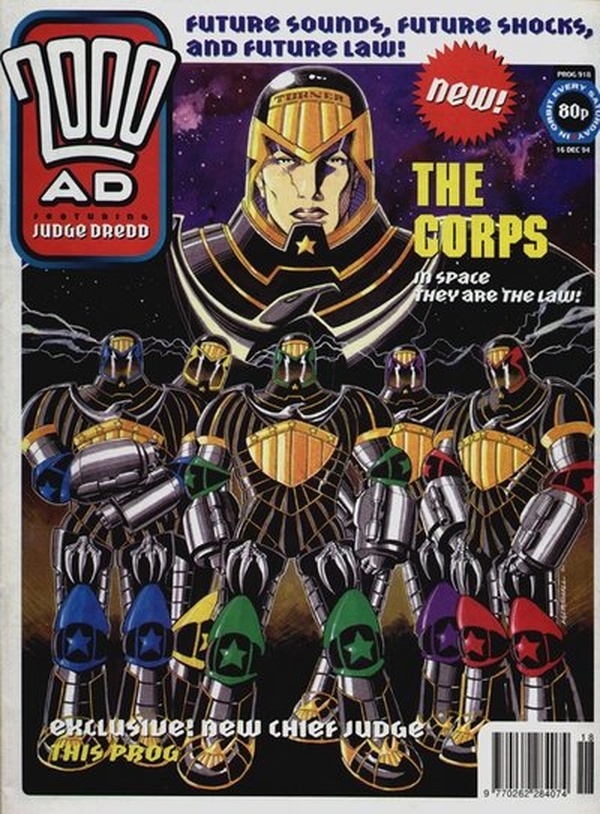 2000 AD #918 cover