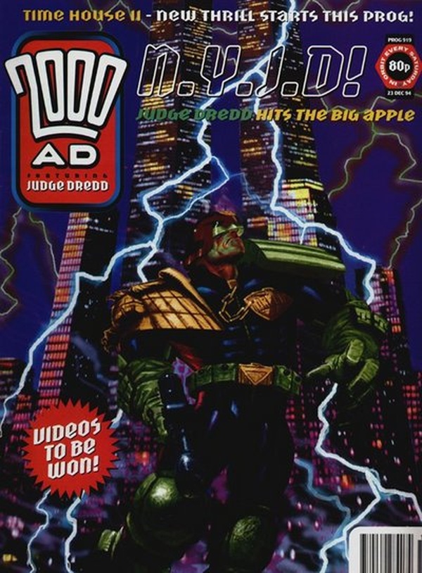 2000 AD #919 cover