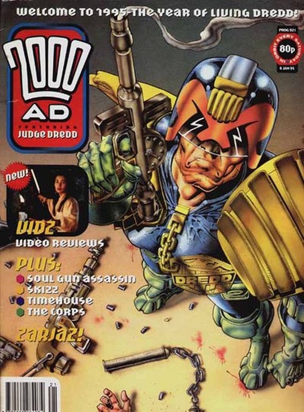 2000 AD #921 cover