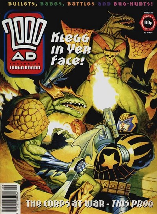 2000 AD #922 cover