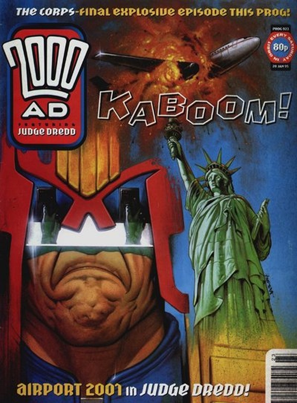 2000 AD #923 cover