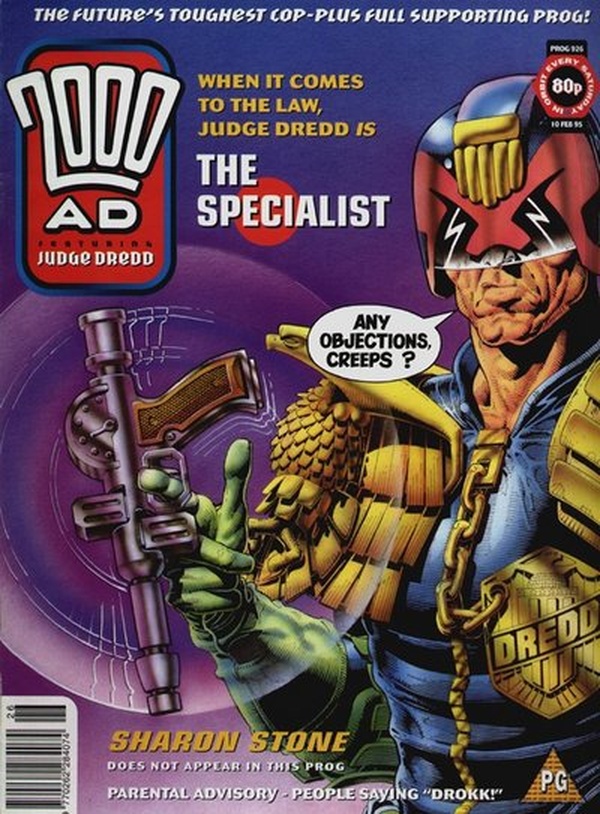 2000 AD #926 cover