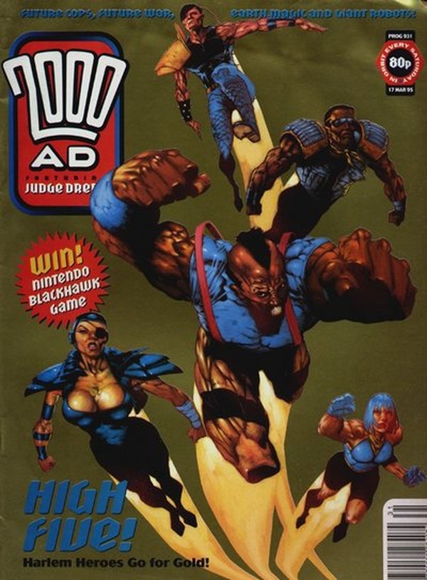 2000 AD #931 cover