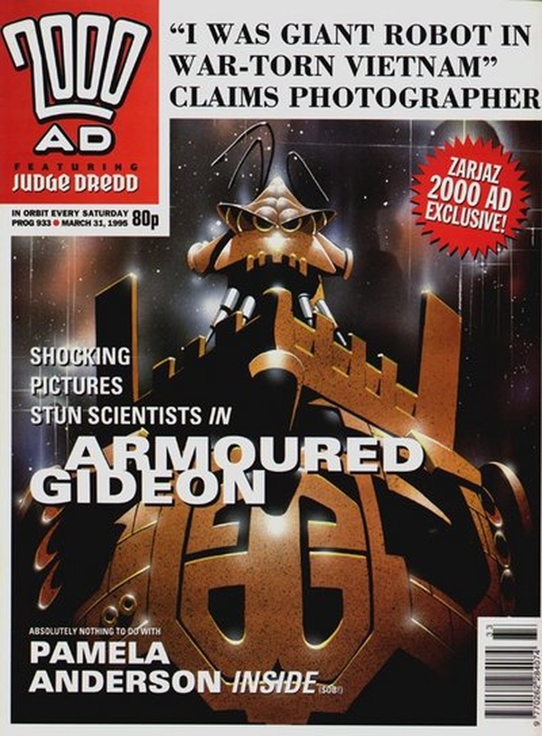 2000 AD #933 cover