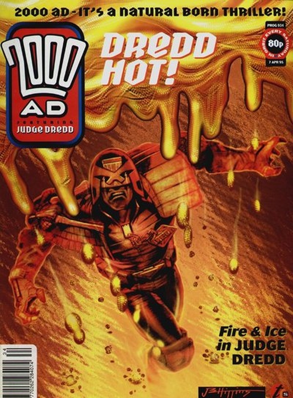 2000 AD #934 cover