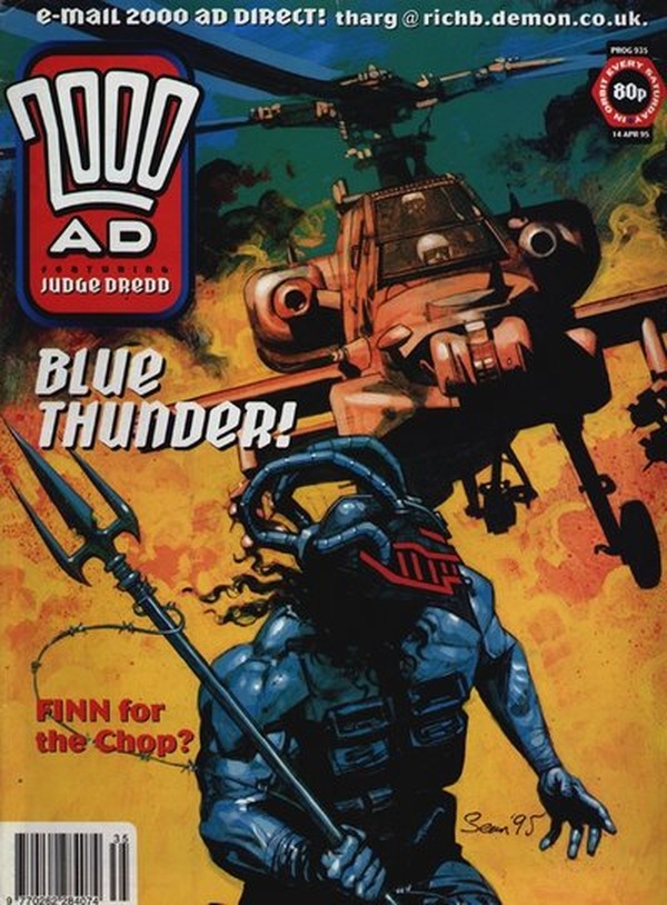 2000 AD #935 cover