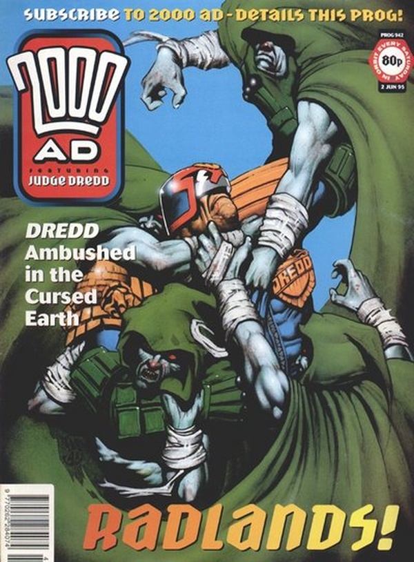2000 AD #942 cover