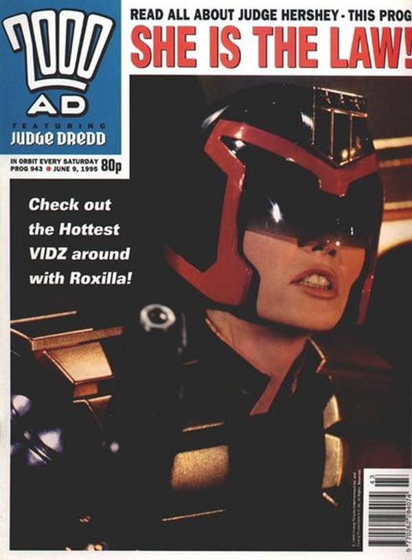 2000 AD #943 cover