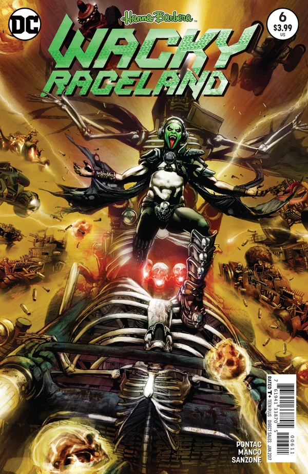 Wacky Raceland #6 cover