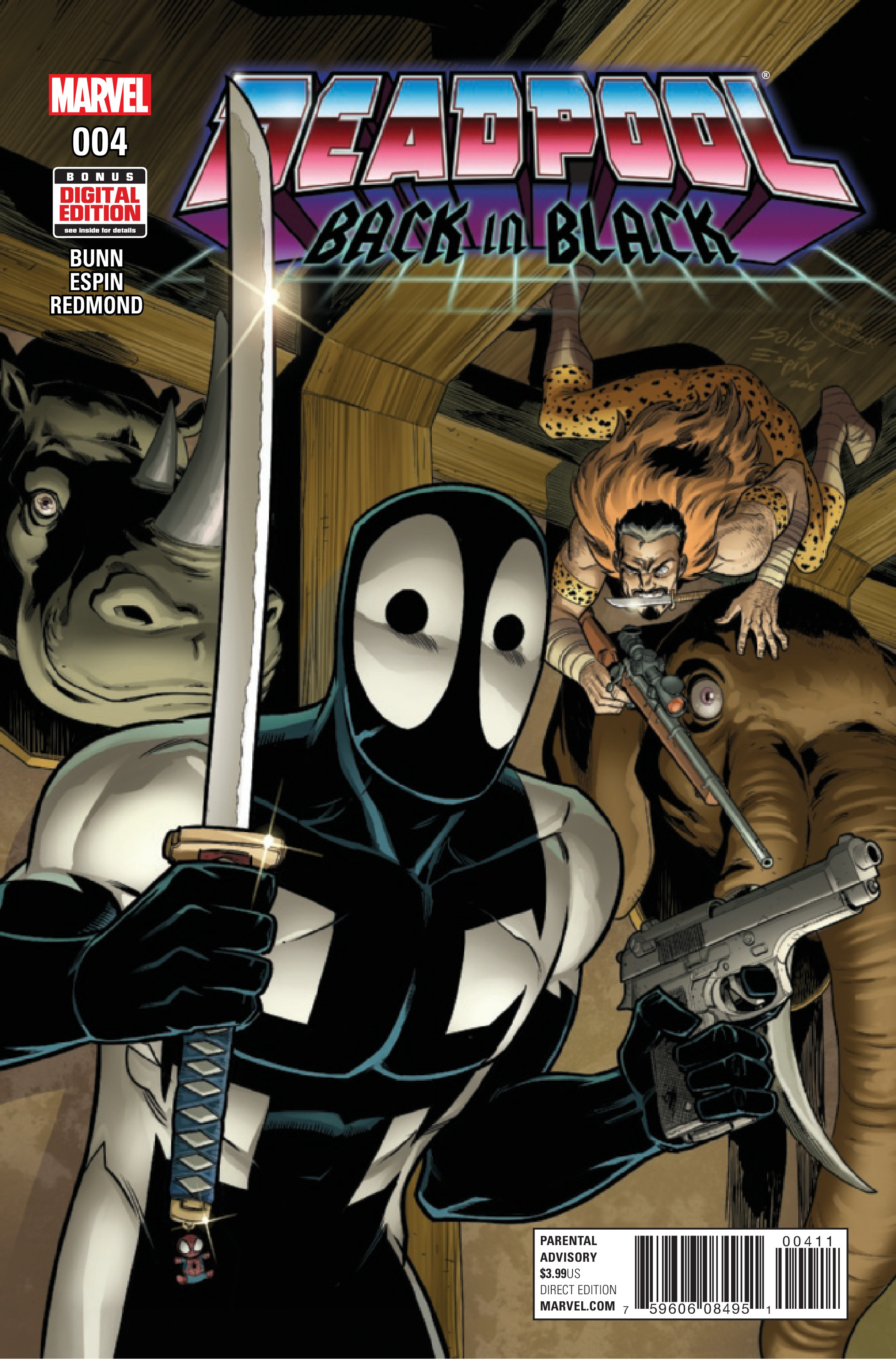 Deadpool: Back in Black #4 cover