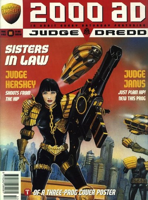 2000 AD #953 cover