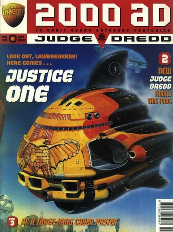 2000 AD #955 cover
