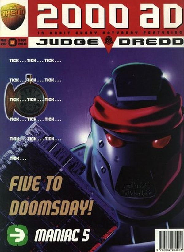 2000 AD #957 cover