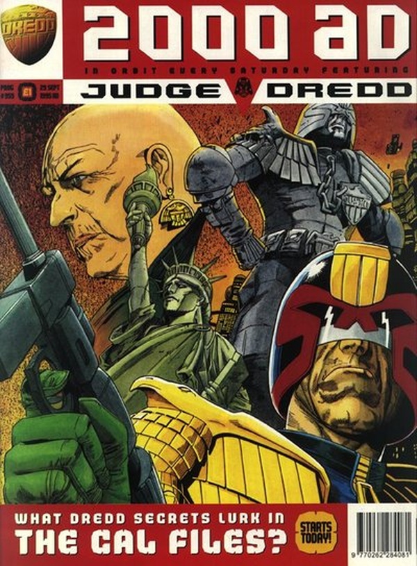 2000 AD #959 cover