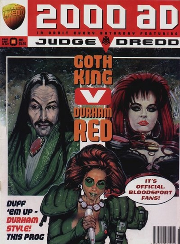 2000 AD #961 cover