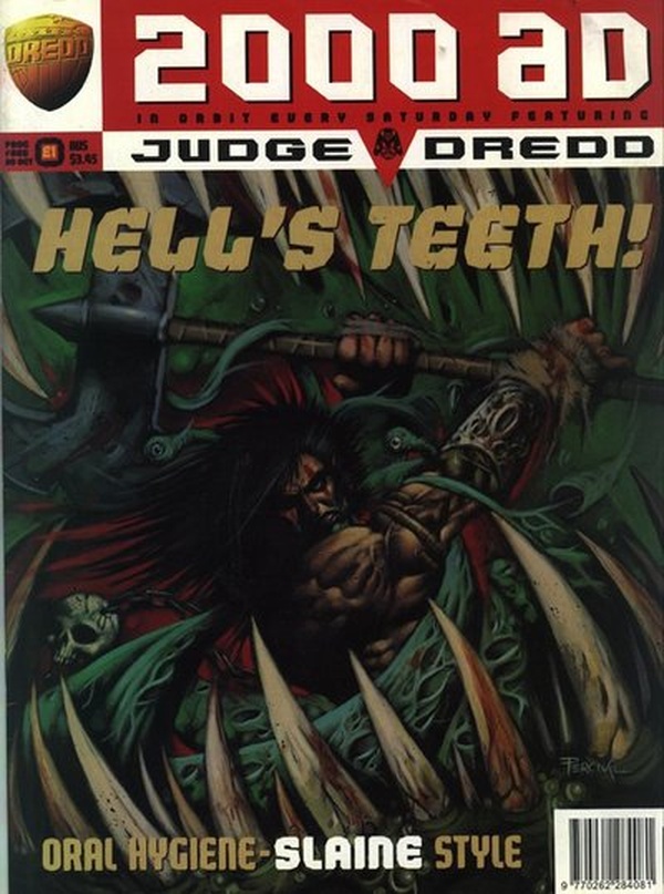 2000 AD #962 cover