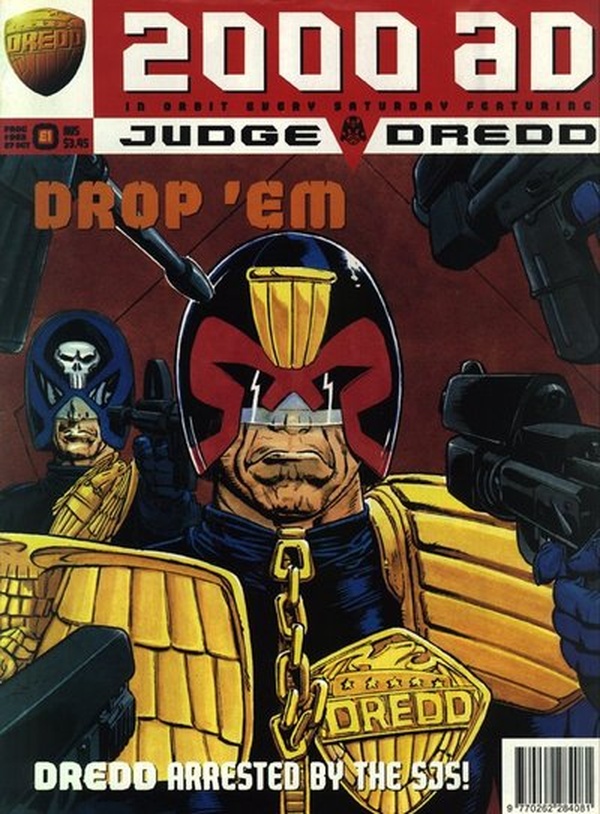 2000 AD #963 cover