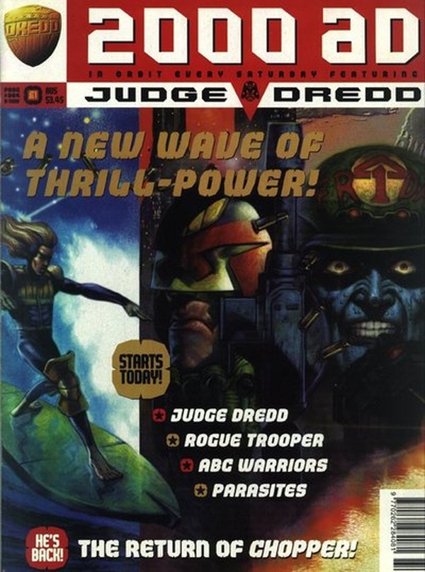 2000 AD #964 cover