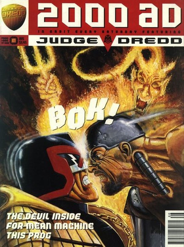 2000 AD #966 cover