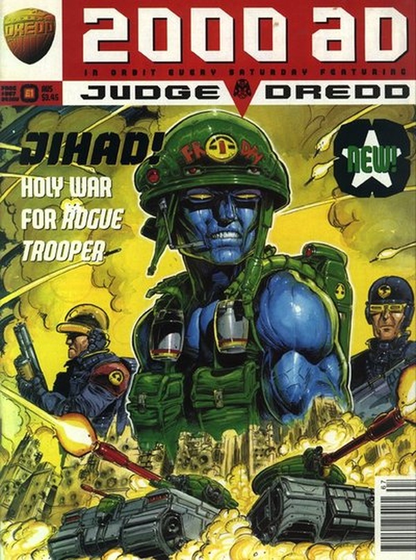 2000 AD #967 cover