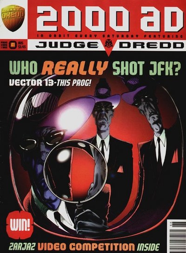2000 AD #968 cover