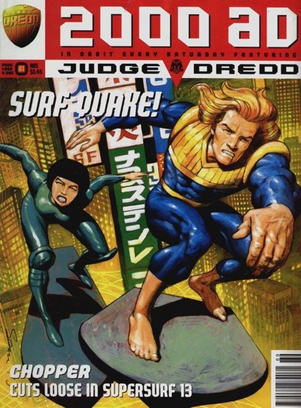 2000 AD #969 cover