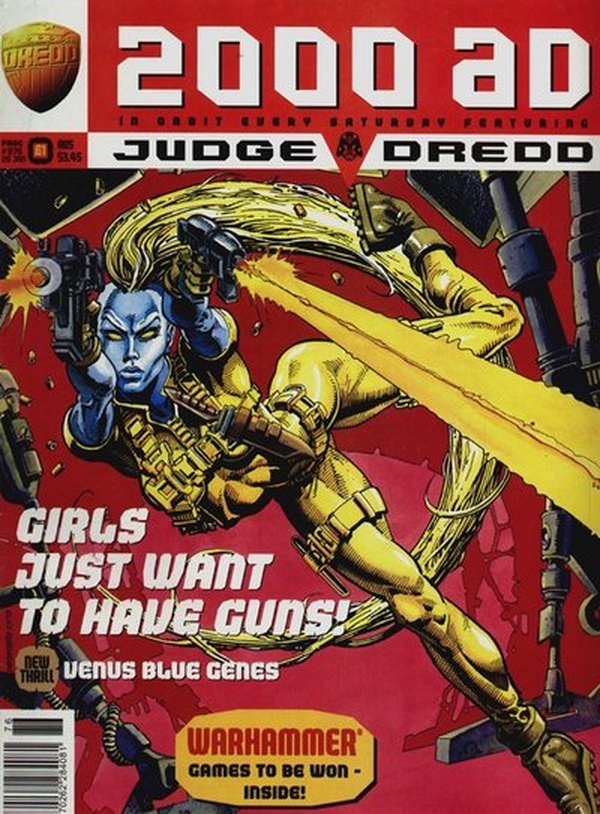 2000 AD #976 cover