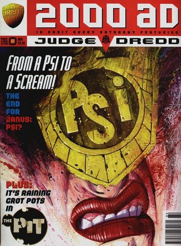 2000 AD #984 cover