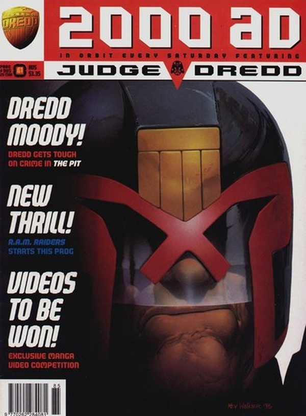 2000 AD #985 cover