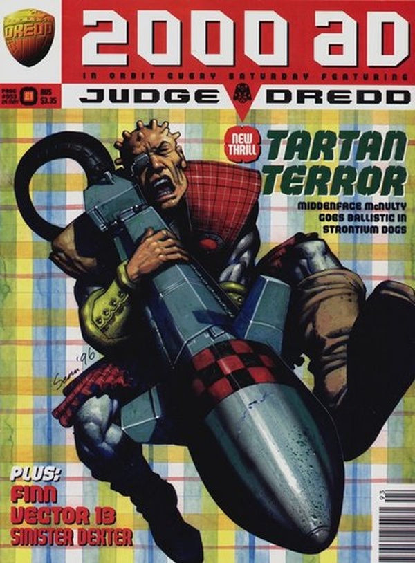 2000 AD #993 cover
