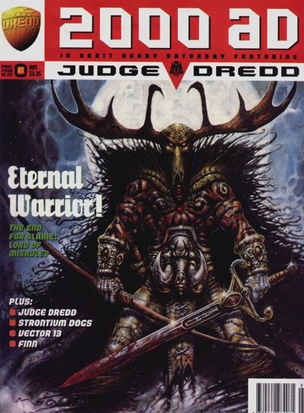 2000 AD #998 cover