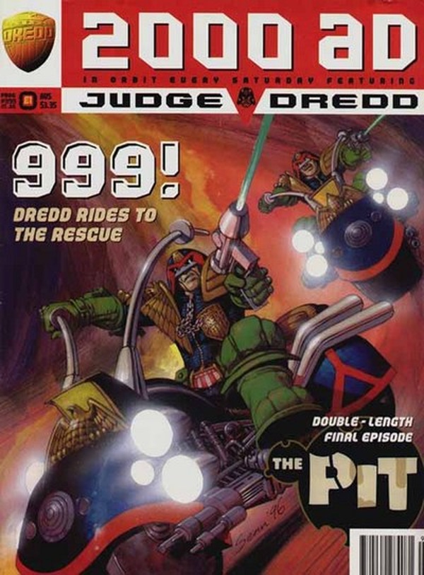 2000 AD #999 cover