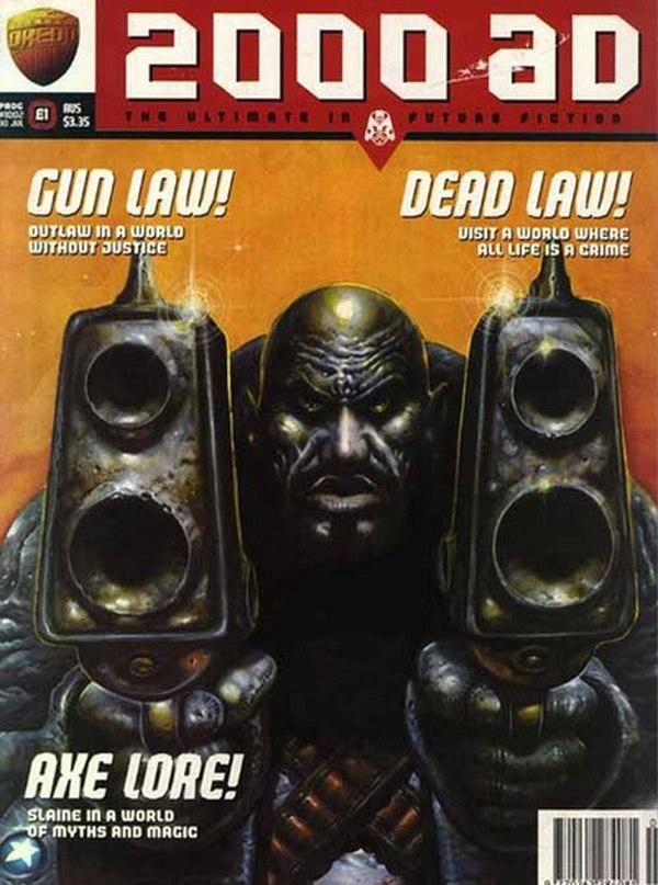 2000 AD #1002 cover