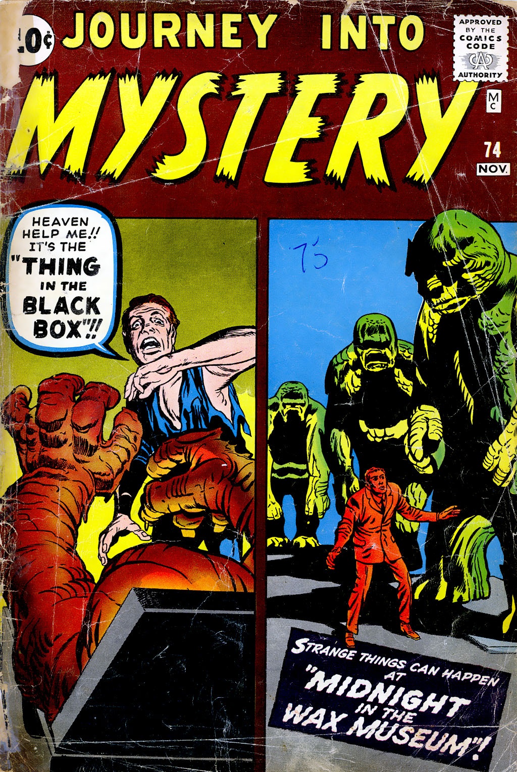 Journey into Mystery #74 cover