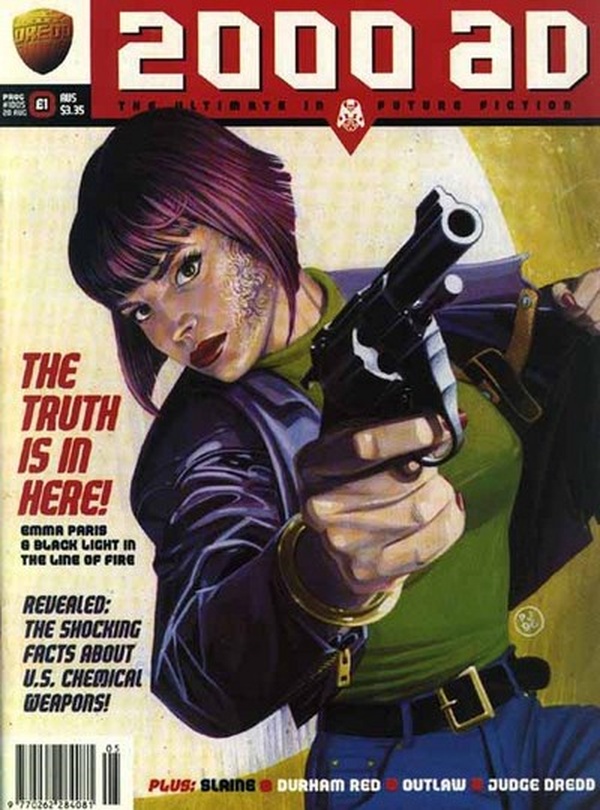 2000 AD #1005 cover