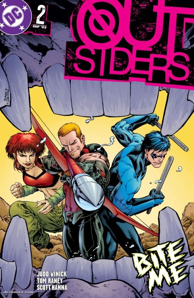 Outsiders #2 cover