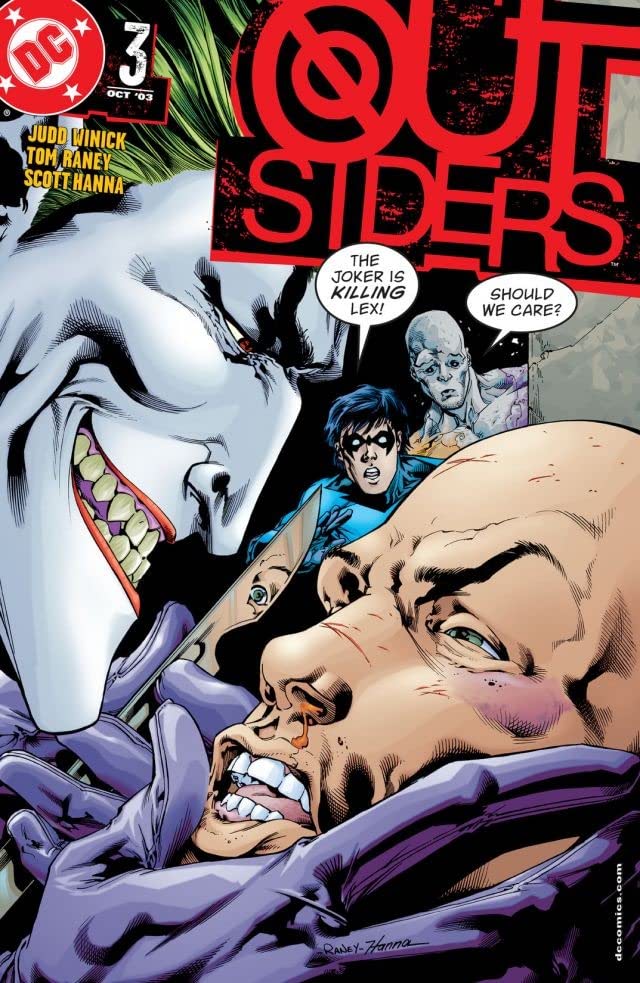 Outsiders #3 cover