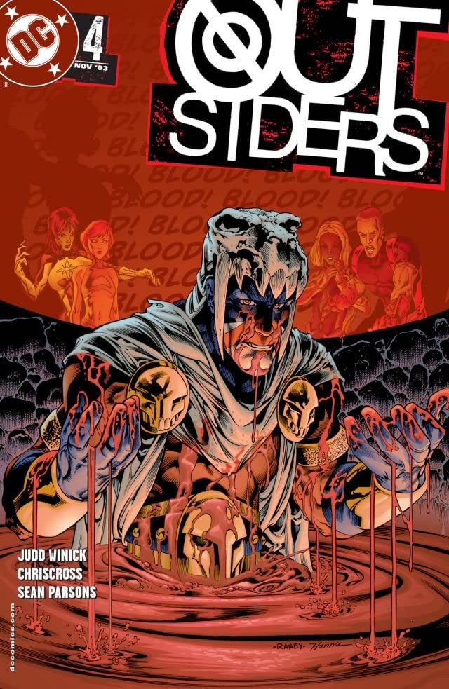 Outsiders #4 cover