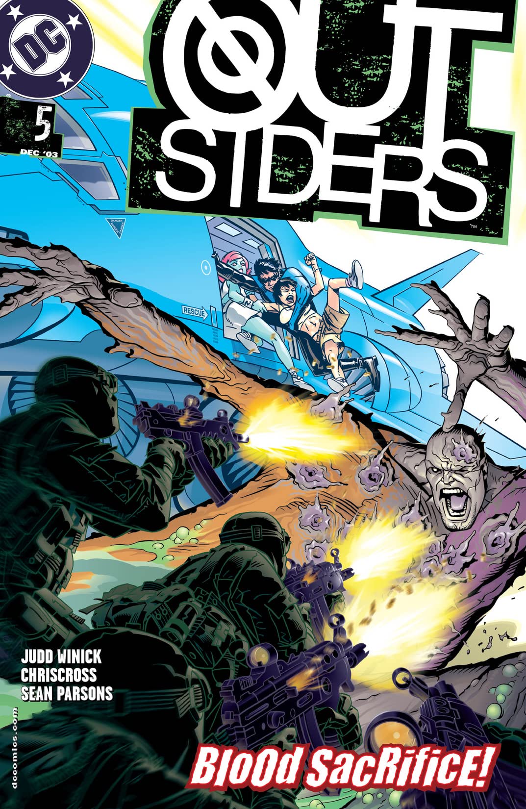 Outsiders #5 cover