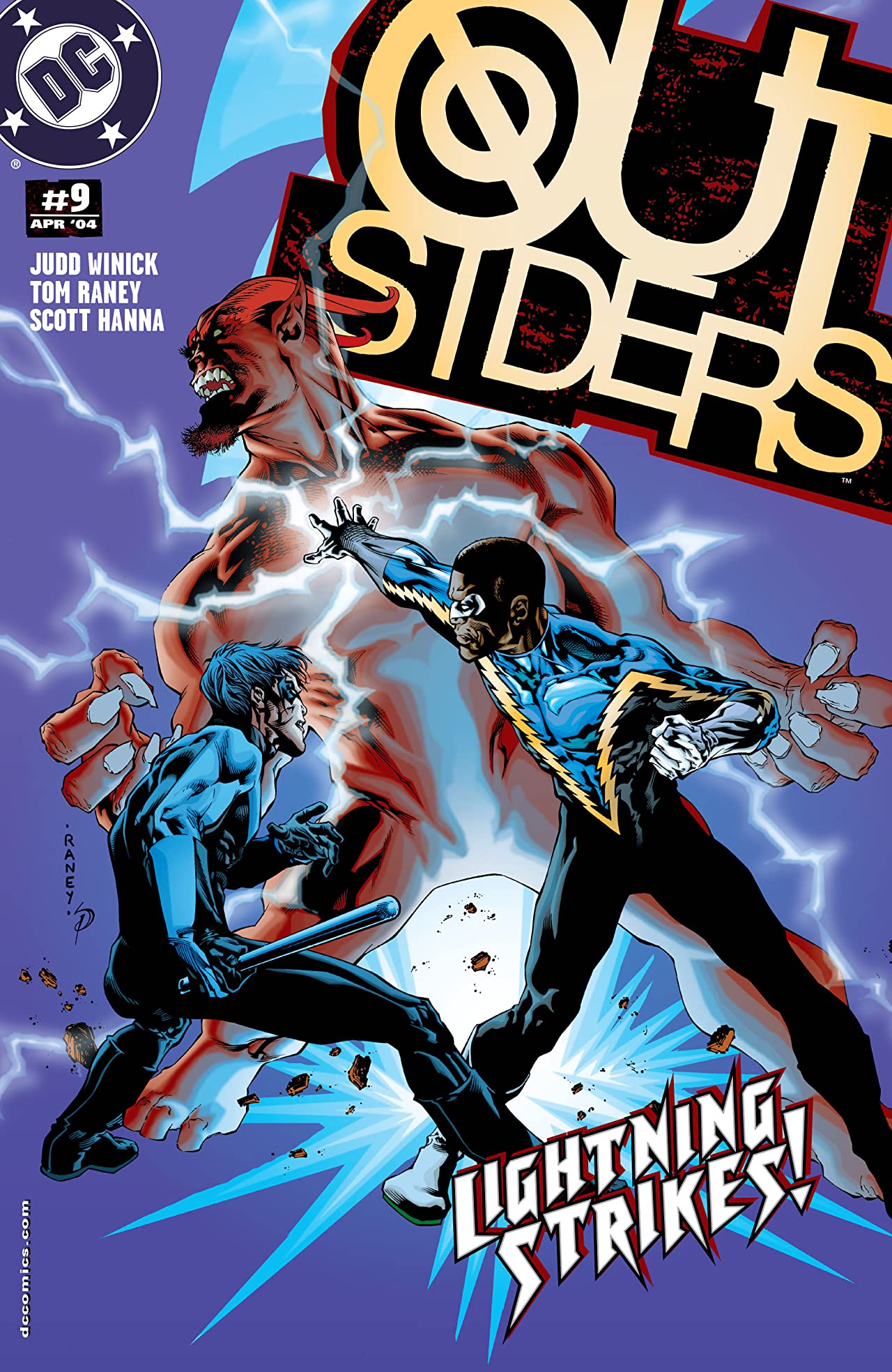 Outsiders #9 cover